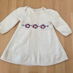 Hanna Andersson knitted sweater dress